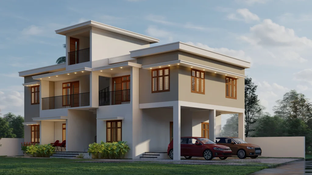 4-unit 2 bhk apartment